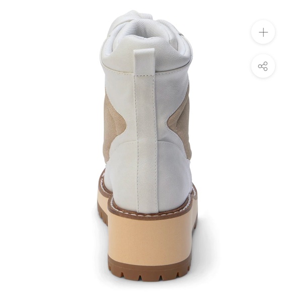 Coconuts by Matisse Summit Hiker Wedge Boot in Bone - Picture 4 of 6